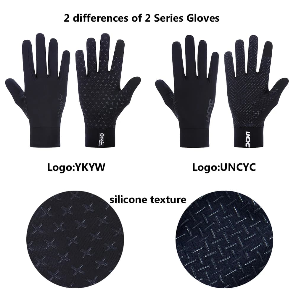 YKYWBIKE Winter-Fahrradhandschuhe für Herren und Damen, Touchscreen, gepolsterter Fahrradhandschuh, wasserabweisend, winddicht, warm, rutschfest, elastisch, zum Laufen