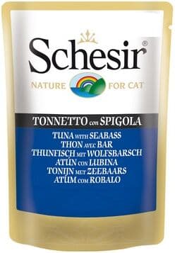 Whitebridge Pet Brands Srl Schesir Cat Tonnetto Spigol85g