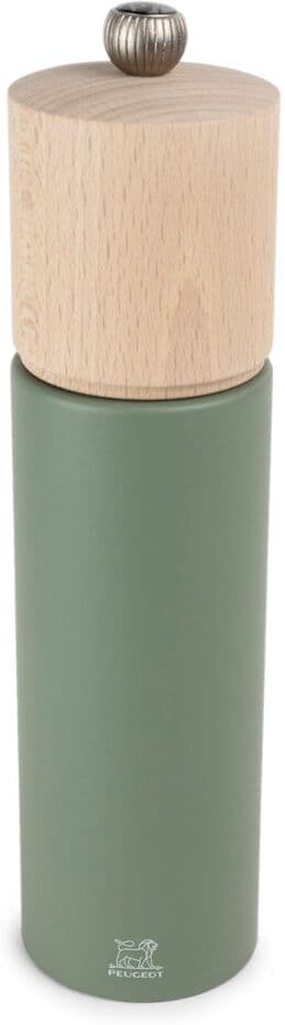 Peugeot Saveurs, Boreal- Pepper Mill Fern Green 21cm H X 5.4cm W X 5.4cm D