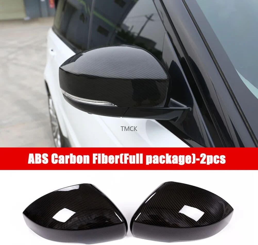 TMCK For Land Rover Range Rover Sport L494 Vogue L405 Discovery 4 5 L462 Car Accessories Rearview Mirror Cover Caps Shell Trim Frame