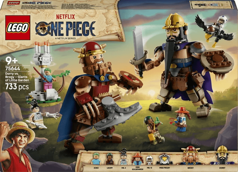 LEGO One Piece Dorry mot Brogy – jättarna i Little Garden 75644