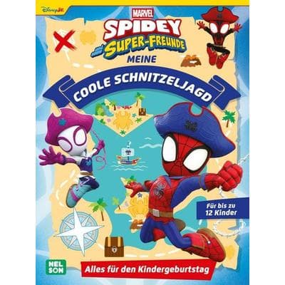 Spidey und seine Super-Freunde: Meine coole Schnitzeljagd, Taschenbuch von , Nelson, 978-3-8451-3075-0