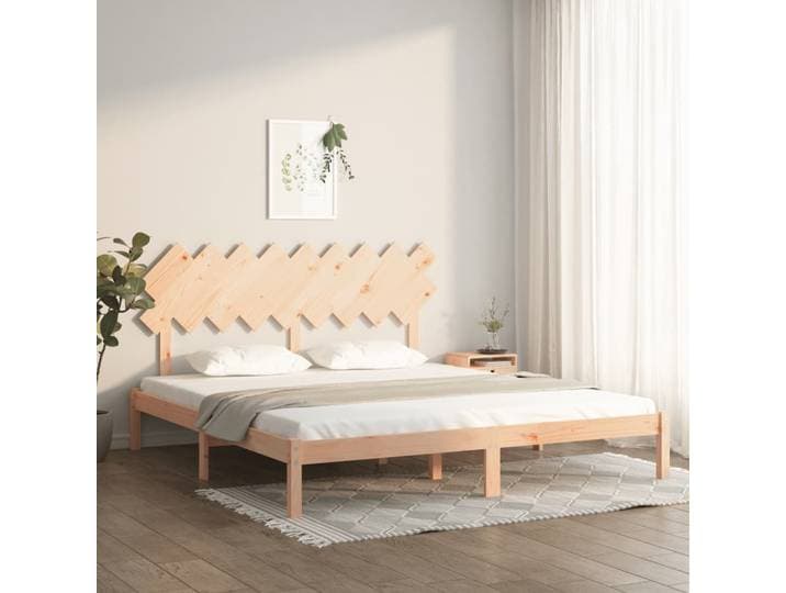vidaXL Massivholzbett 180x200 cm
