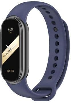 Everyday Crate MIJOBS Xiaomi Smart Band 10 Strap Silicone Replacement Watch Band With Metal Buckle For Band 10 9 8 midnight Blue