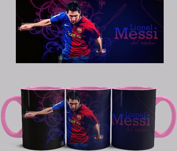 Messi bögre (Rózsaszín)