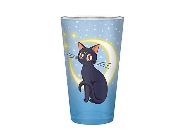 SAILOR MOON - Large Glass - 400ml - Luna & Artemis
