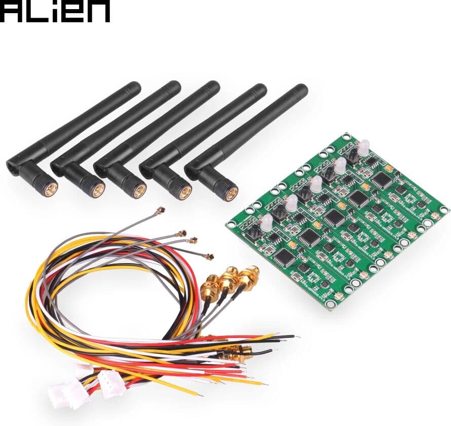 ALIEN 5 PCS 2.4G DMX 512 Wireless Controller PCB Module 2 in 1 Transmitter Receiver For DMX Stage Light Built-in Wireless DIY