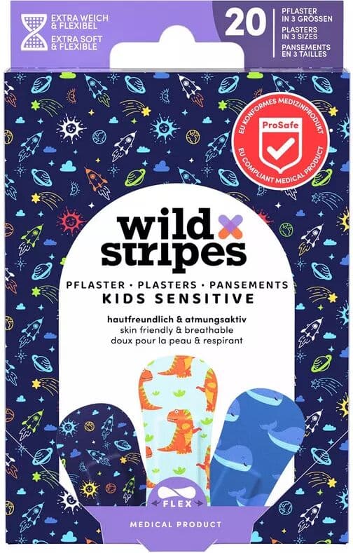 Wild Stripes - Kids Sensitive Space, 20Stück