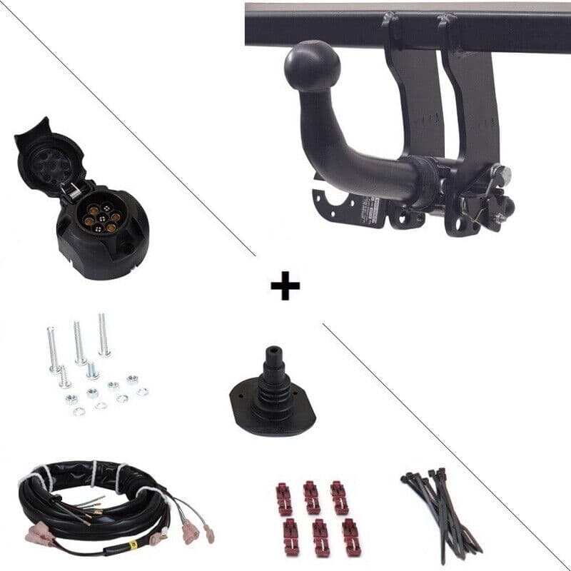 Attelage Opel Vivaro A (07/01-08/14) RDSOH + faisceau universel 7 broches utilitaire