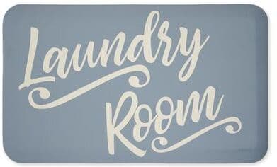 "Stupell Home Cursive Typography Kitchen Mat, 18x30 - 18"" x 30"""