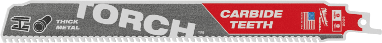 Milwaukee TCT TORCH 230mm,n.1 pz Lama demolizione metallo denti in carburo , dentatura a scelta