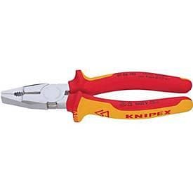 Kombizange L.160mm verchr.Mehrkomp.-Hüllen VDE KNIPEX