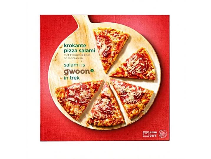 G'woon Pizza Salami - 320 g