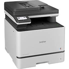 Brother Farblaser-Multifunktionsdrucker MFC-L8730CDW, 4-in-1, Duplex, WLAN, 31 Seiten/Minute, 80 Blatt Einzug