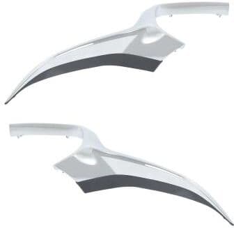 All Categories Goods Chrome Front Grille Trims For Mazda Left Right 2 Piece Plastic Chrome Front Grille Trims For Mazda Left Right 2 Piece Plastic