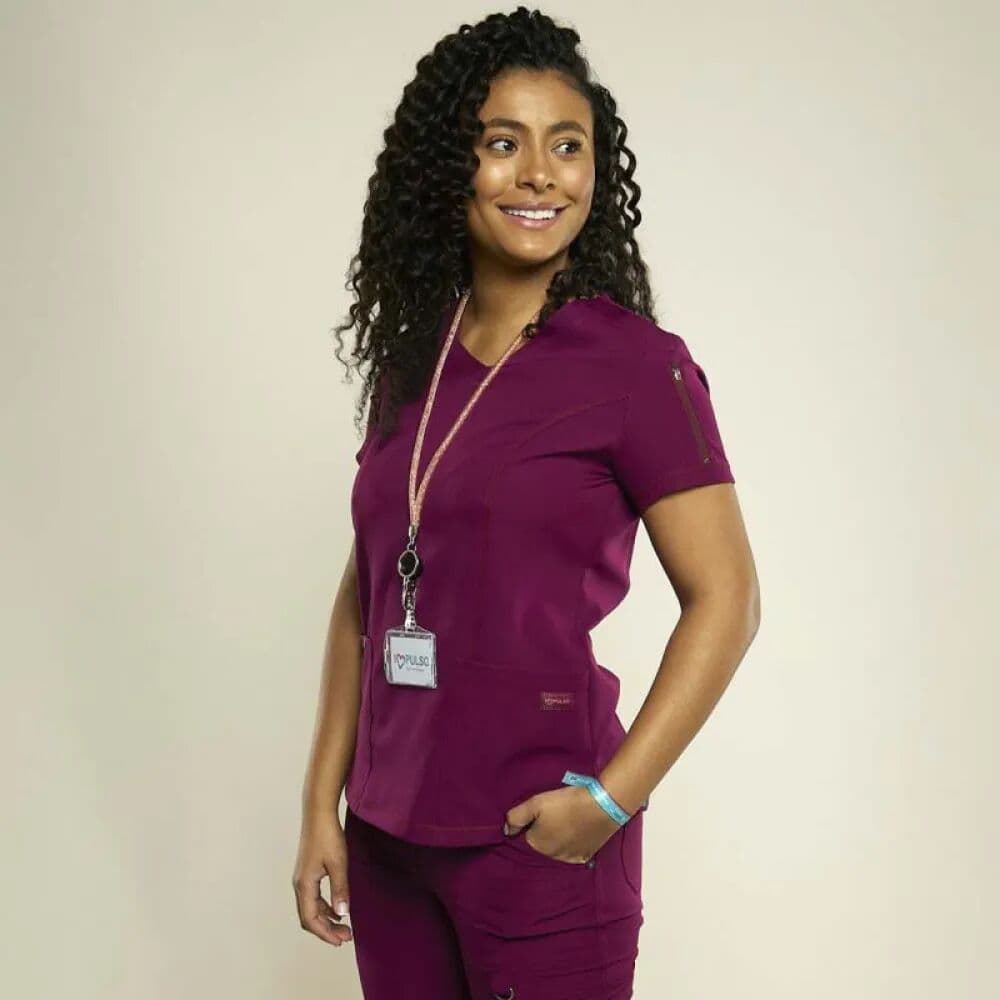Impulso Blusa Médica E-motion Zima Wine S
