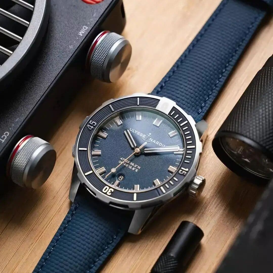denique Sailcloth Signature Strap delug design For Seiko Rolex Omega Cartier Santos Signature Watch 18/19/20/21/22mm Size