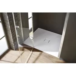 Kaldewei Duschwanne CONOFLAT Modell 783-5, 900x900x23 mm, pergamon, Vollantislip, 465347940231 465347940231