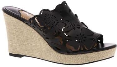 J. Renee Lashan - Womens 9 Black Sandal Medium