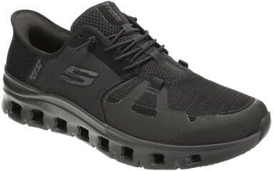 Skechers Work Slip-Ins: Glide-Step Pro SR - Mens 10.5 Black Slip On Medium