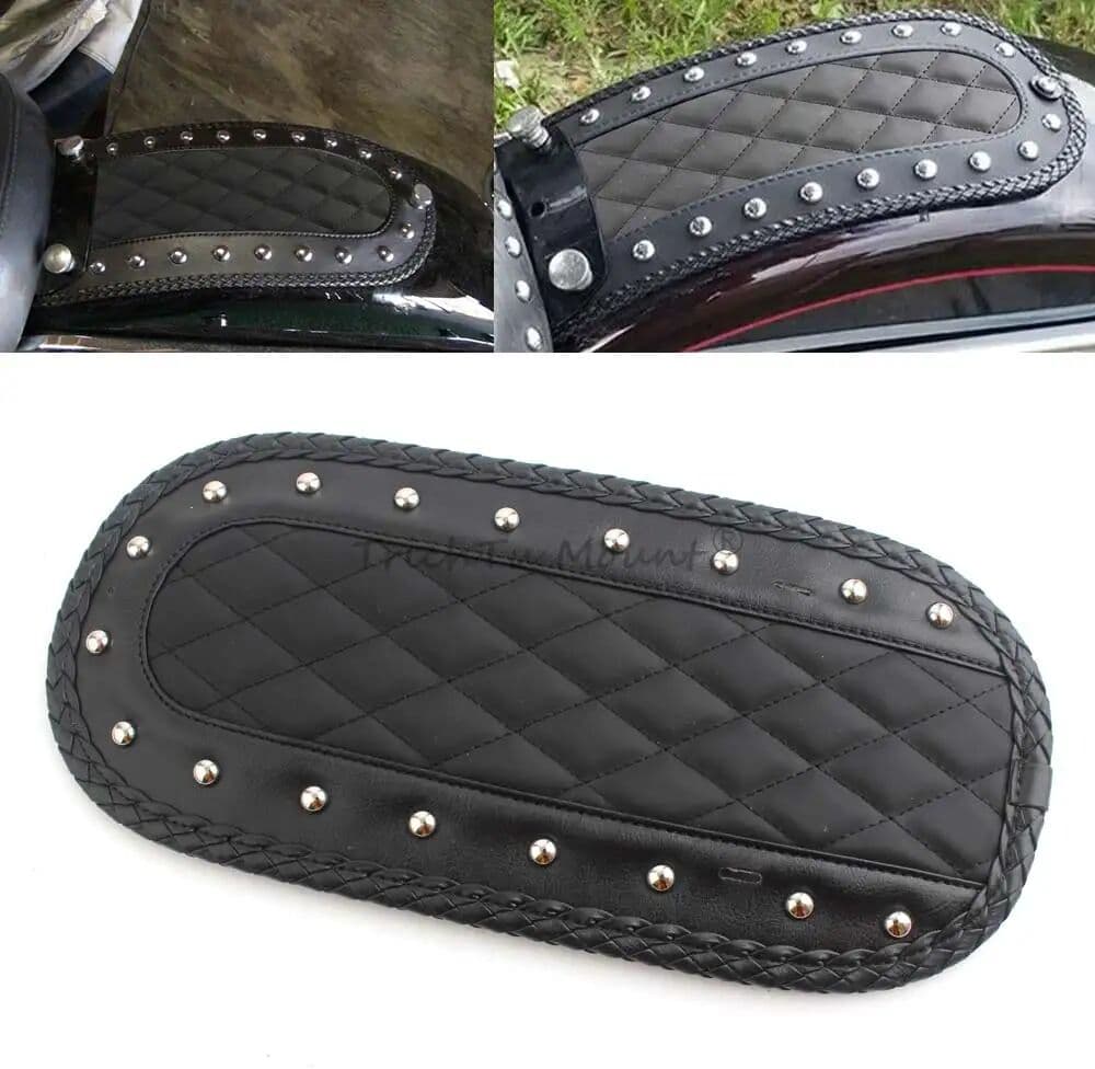 TrichTu Mount Black Rear Fender Bib Cover Motorcycle Accessories For Harley Touring Electra Street Glide Road King Ultra Classic 2003-2023