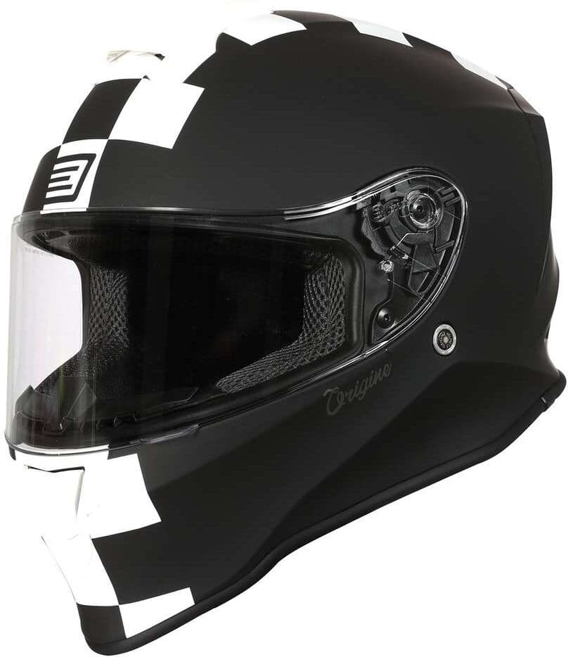 Casco Moto Integrale Origine DINAMO CONTEST Bianco Opaco Ner taglia M