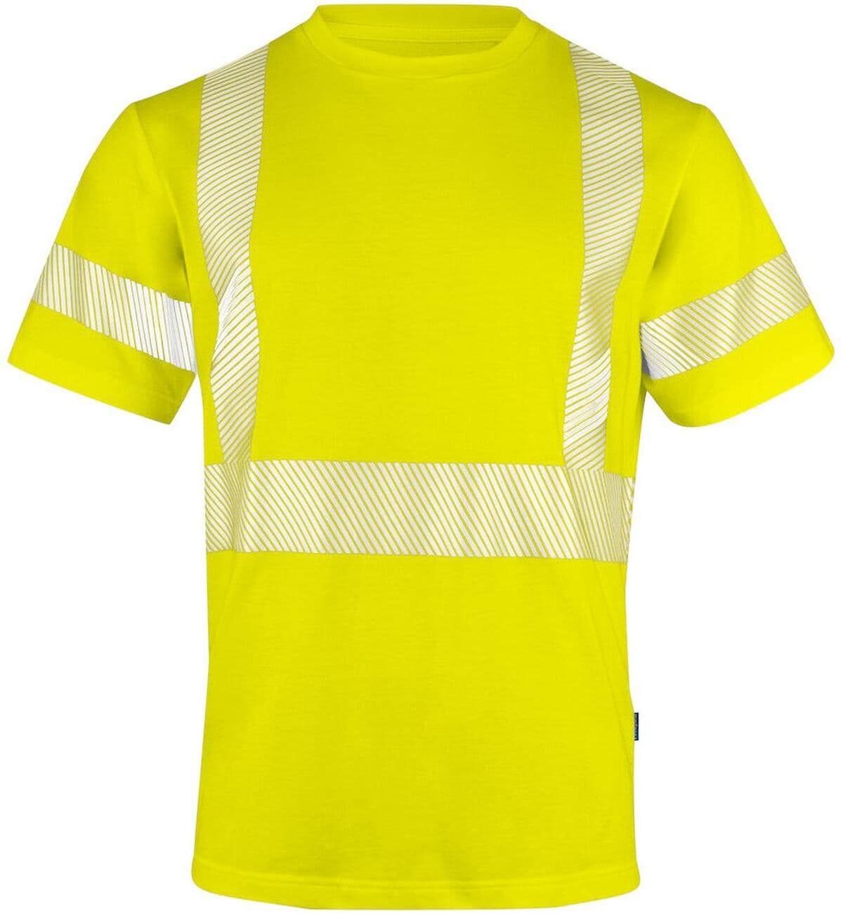 Projob 646013 6013 T-Shirt En Iso 20471 Klasse 3/2 / Arbejds T-Shirt Yellow/navy 4xl