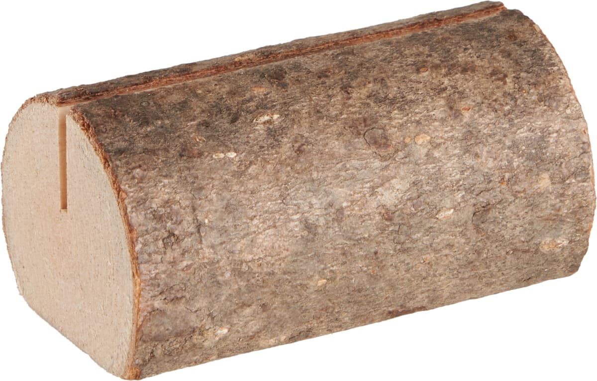 SPRINTIS 10 Unità - Portacarte tronco di legno null, legno di pino, Pino, natura