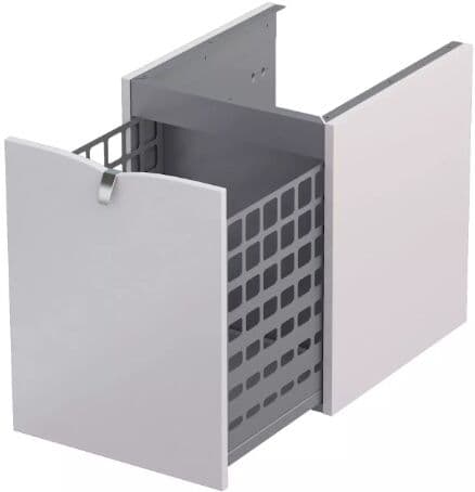 Oristo Siena szafka niska z koszem 40x50x45cm piaskowy mat OR45-SN1S-40-10