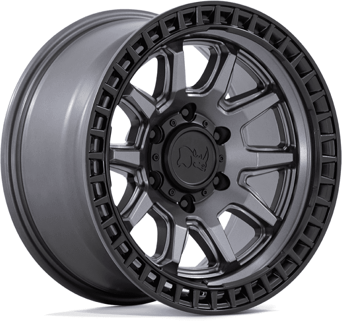 Jantă de Aluminiu, Black Rhino CALICO, 17x8.5, ET 0, 6x139.7, 106.1, Negru