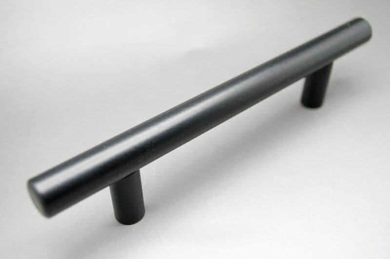 Härligt Hemma Handtag, Metallic, Svart "Semplice" 96, 128, 160...388mm – 224 Mm – 224 Mm