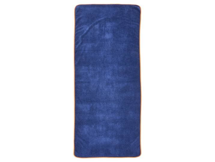 Serviette de sauna Kuuma 80 x 1 x 200cm Bleu/Bleu marine