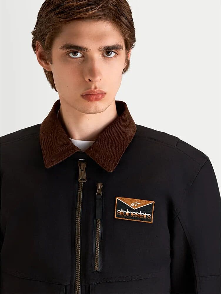 Alpinestars Chaqueta Mustang Wp Dark Anthracite / Dark Brown 4XL