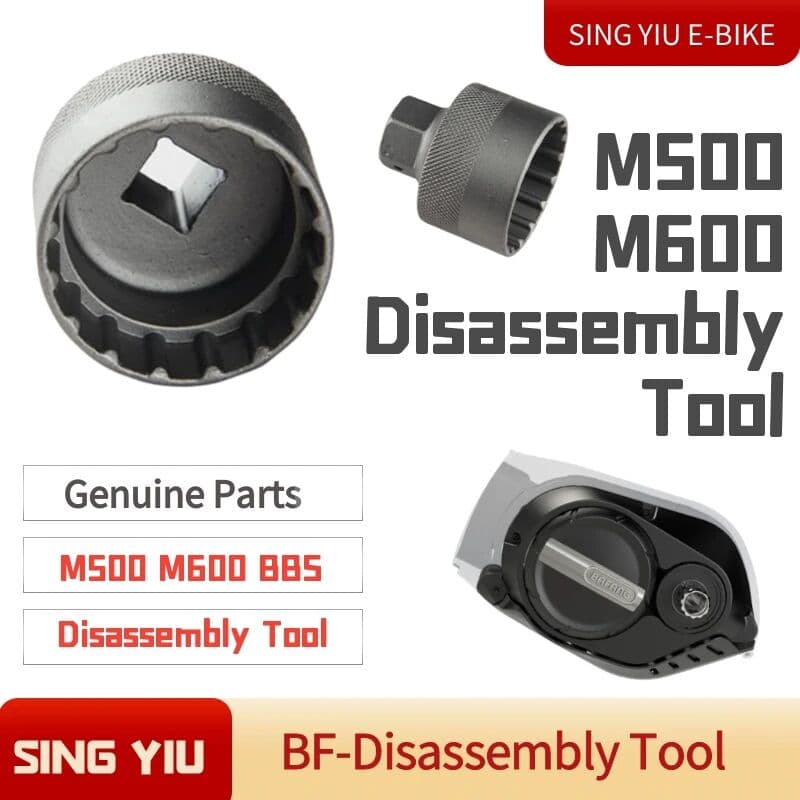 NONE E-BIKE Bafang Mid-Mounted Motorr Installation Tool M500 M600 M620 BBS0102/HD Crankshaft Nut Bolt Installation Tool