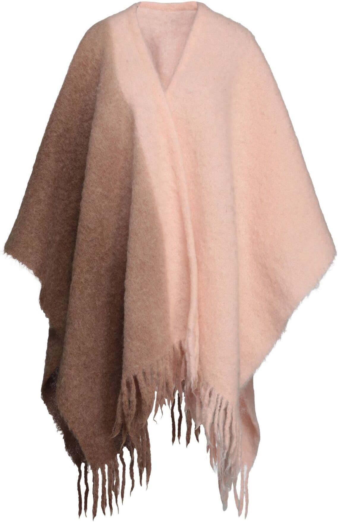 Roberto Collina Poncho Mujer Rosa claro ONESIZE Mujer