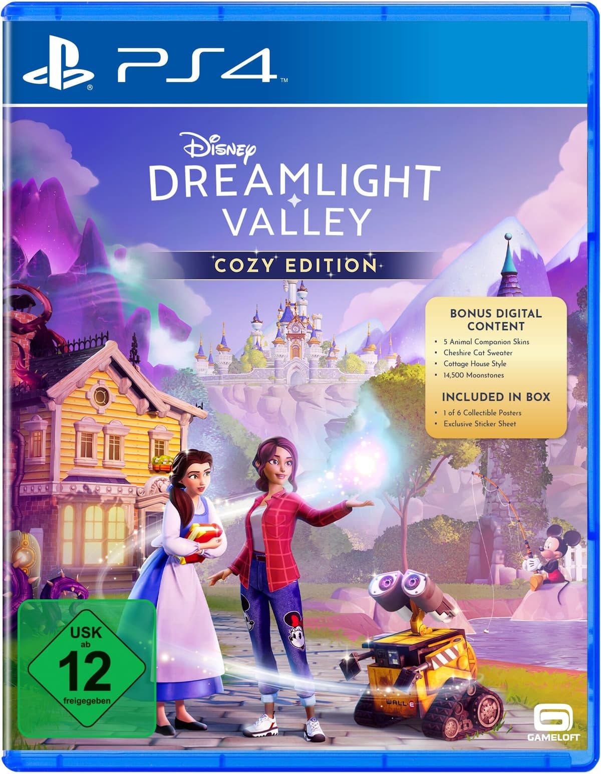 NIGHTHAWK Spielesoftware "Disney Dreamlight Valley: Cozy Edition", transparent (weiß, neutral), PlayStation 4, Spielesoftware, Spielesoftware
