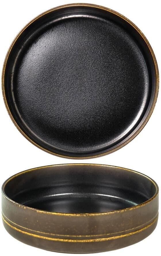 Tirolix Piatto Fondo Walled 17 cm Tabaco Marrone