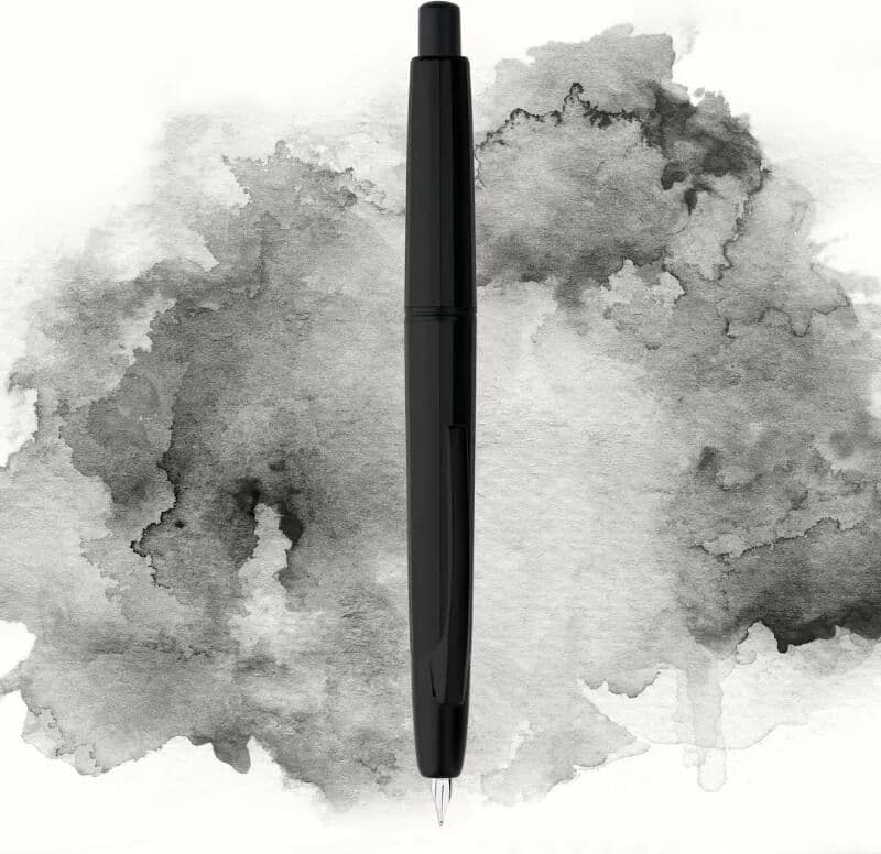 NONE MOONMAN A2 Press Fountain Pen Retractable EF Nib 0.4mm Resin Ink Pen Converter For Writing Gift Lighter Than A1 JINHAO10