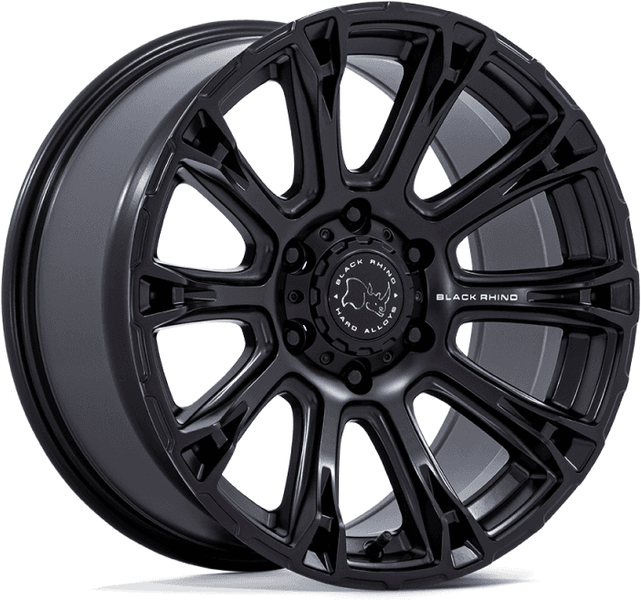 Jantă de Aluminiu, Black Rhino BR020 DIAMONDBACK, 17x9.0, ET -12, 5x127, 71.5, Negru