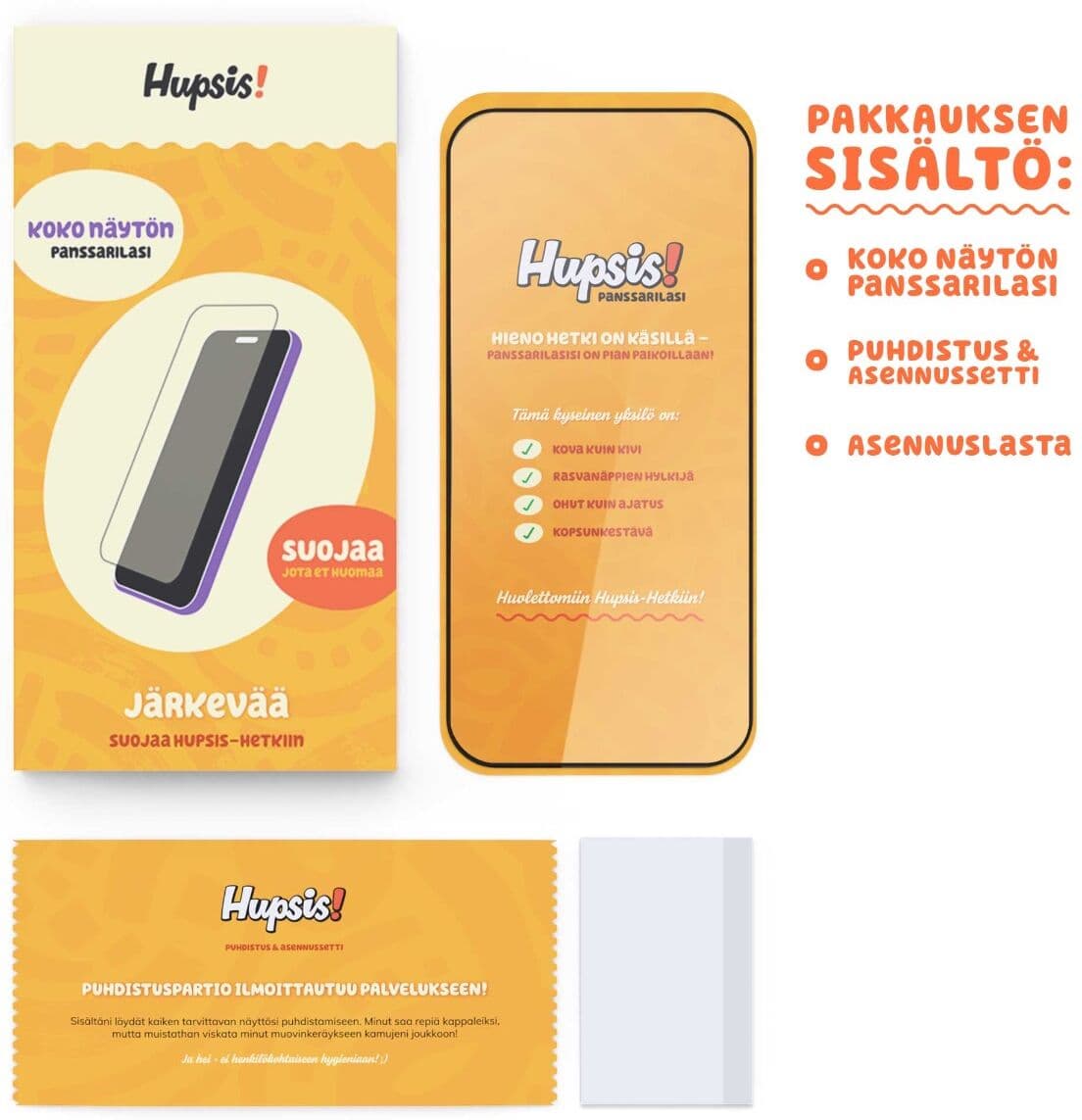 OPPO A5 Pro Hupsis Koko Näytön Panssarilasi