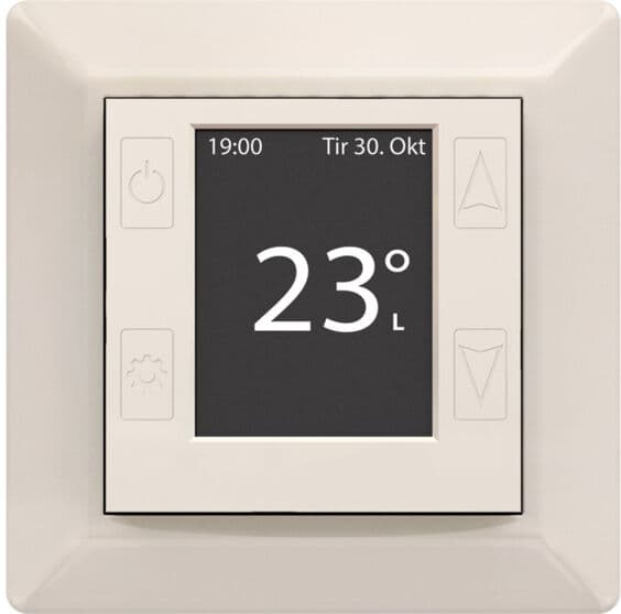 Mill smart gulvtermostat polarhvit - 5404528