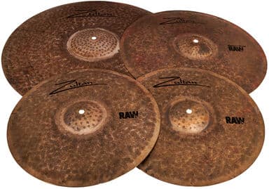 Zultan Raw Cymbal Set