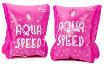 Armpuffar premium rosa 3-6 år, 18-30 kg