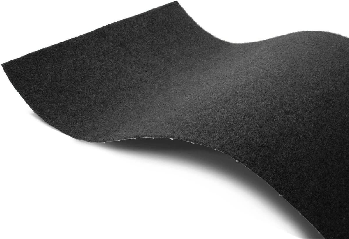 Primaflor-Ideen in Textil "COMFORT Colours, Breite 200 cm, Gesamthöhe 7 mm, Made in Netherlands" rechteckig Rasenteppich, mit Drainage-Noppen, witterungsbeständig & wasserfest anthrazit B : 200cm 1 Stk., L: 2.250cm