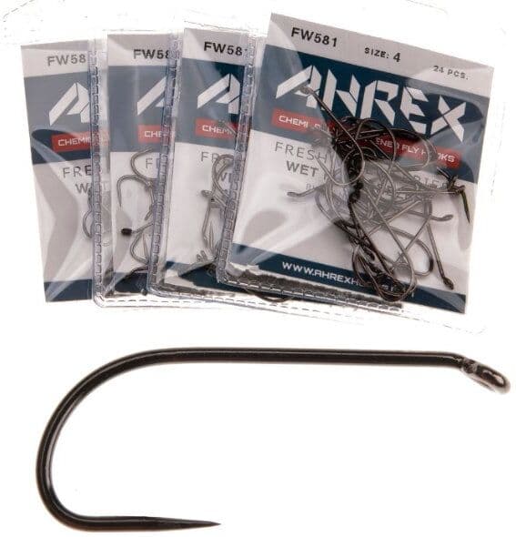 Ahrex Fw581 Wet Fly Hook Barbless-4