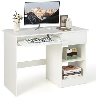Computer Desk Home Office Workstation Study Laptop Table w/ Drawer