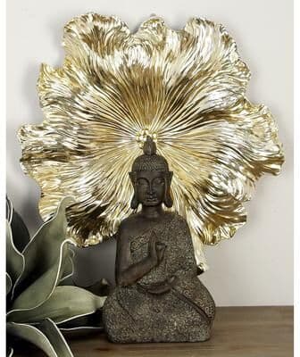 ARCILLA ELEMENTAL Benzara Gorgeous Polystyrene Wall Flower (Pack of 3)