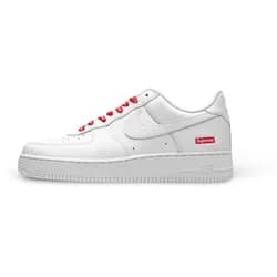 Nike Air Force 1 Low Supreme Box Logo White - 40