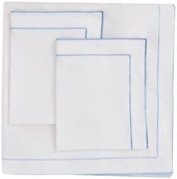 Melange Home Home Sweet Home Collection 600TC Cotton Embroidered Edge Duvet Set and Sham