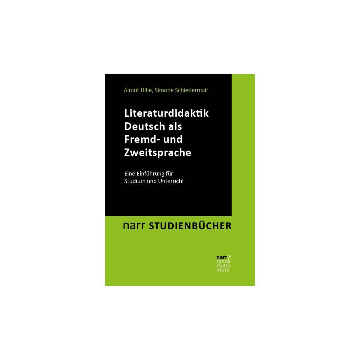 Literaturdidaktik Deutsch als Fremd- und Zweitsprache